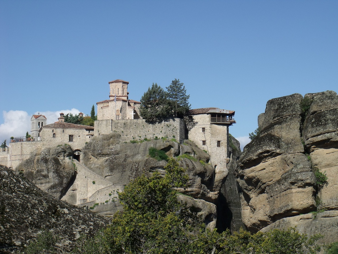 Šventųjų Kaltinimai, Graikija, Saint Metheora, Vienuolynai, Nemokamos Nuotraukos,  Nemokama Licenzija