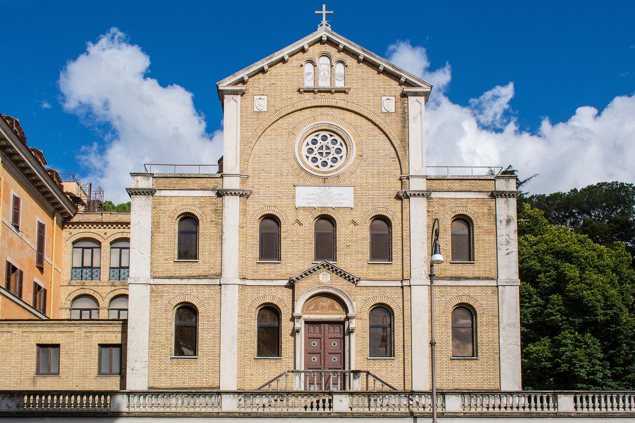 Saint-Vincent De Paul,  Bažnyčia,  Bazilika,  Vincent De Paul,  Roma,  Italija, Nemokamos Nuotraukos,  Nemokama Licenzija