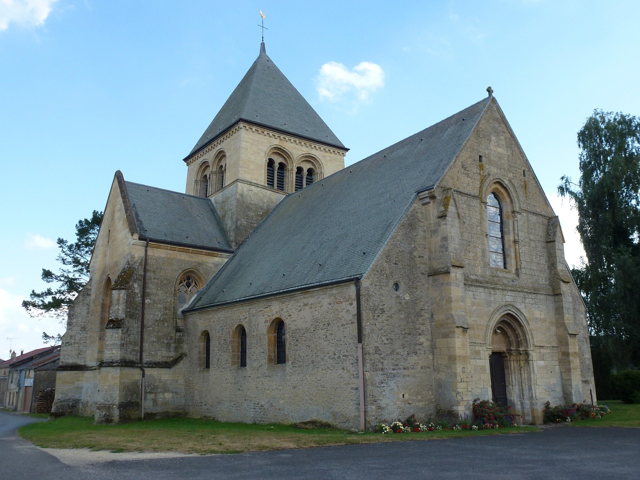 Sainte-Catherine, Bažnyčia, France, Ardennes, Pastatas, Istorinis, Eksterjeras, Religinis, Nemokamos Nuotraukos,  Nemokama Licenzija