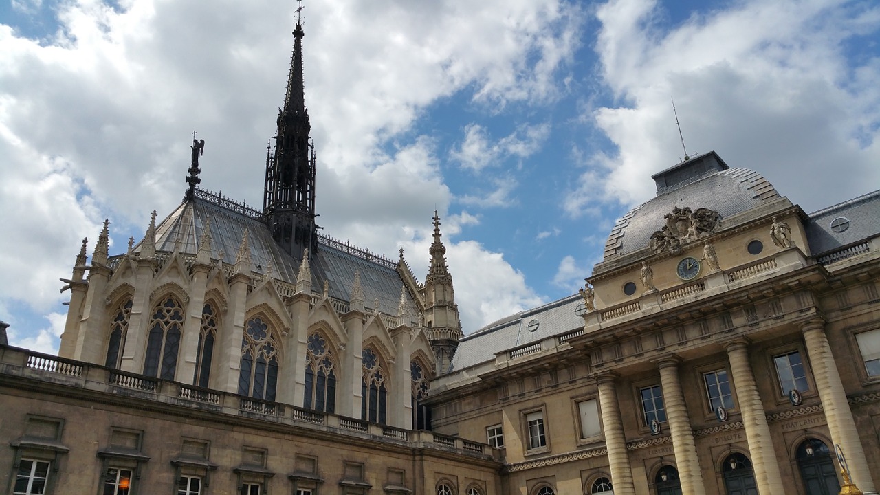 Sainte-Chapelle, Sainte, Koplyčia, Paris, Bažnyčia, Koplyčia, Religinis, Gotika, Nemokamos Nuotraukos,  Nemokama Licenzija