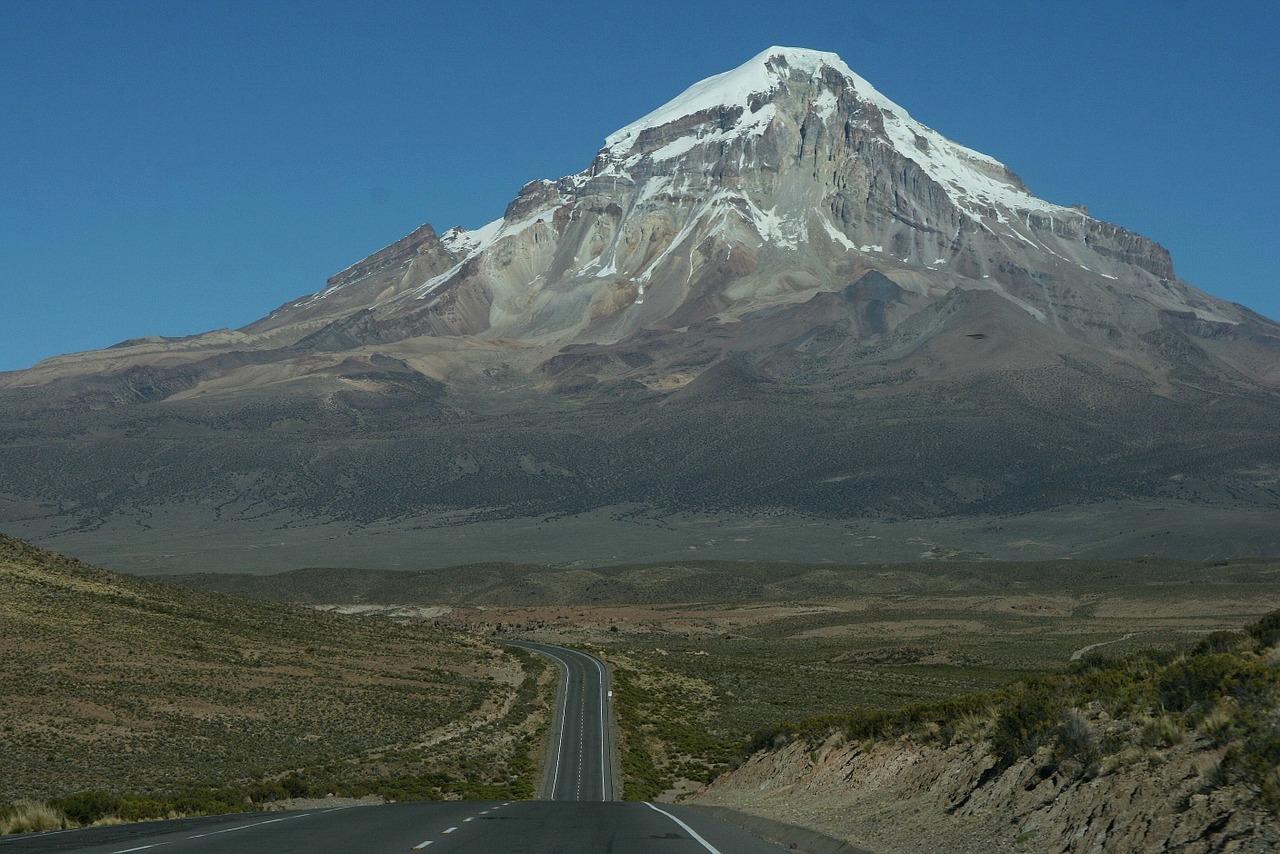 Sajama, Bolivija, Vulkanas, Kelias, Nemokamos Nuotraukos,  Nemokama Licenzija