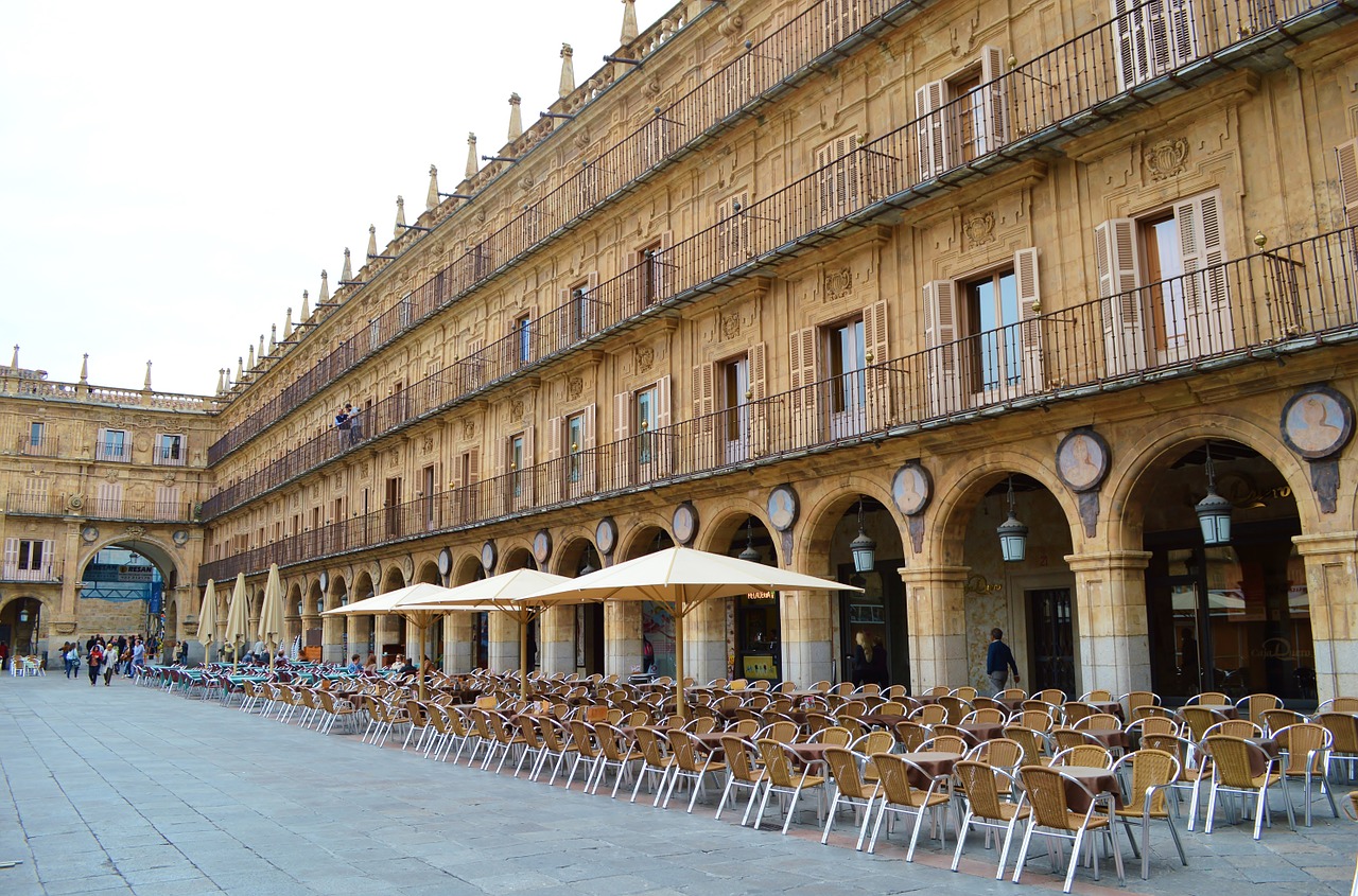 Salamanca, Ispanija, Plaza Meras, Nemokamos Nuotraukos,  Nemokama Licenzija