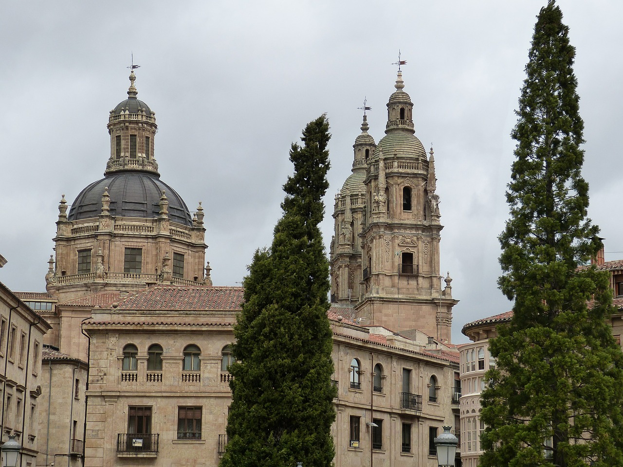 Salamanca, Ispanija, Istoriškai, Kastilija, Fasadas, Bažnyčia, Dom, Katedra, Lankytinos Vietos, Bokštas