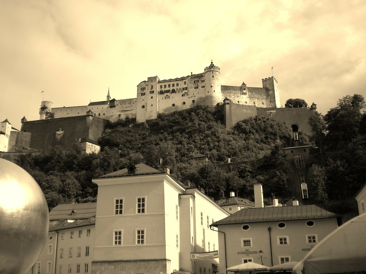 Salzburg, Austria, Hohensalzburgo Tvirtovė, Tvirtovė, Nemokamos Nuotraukos,  Nemokama Licenzija