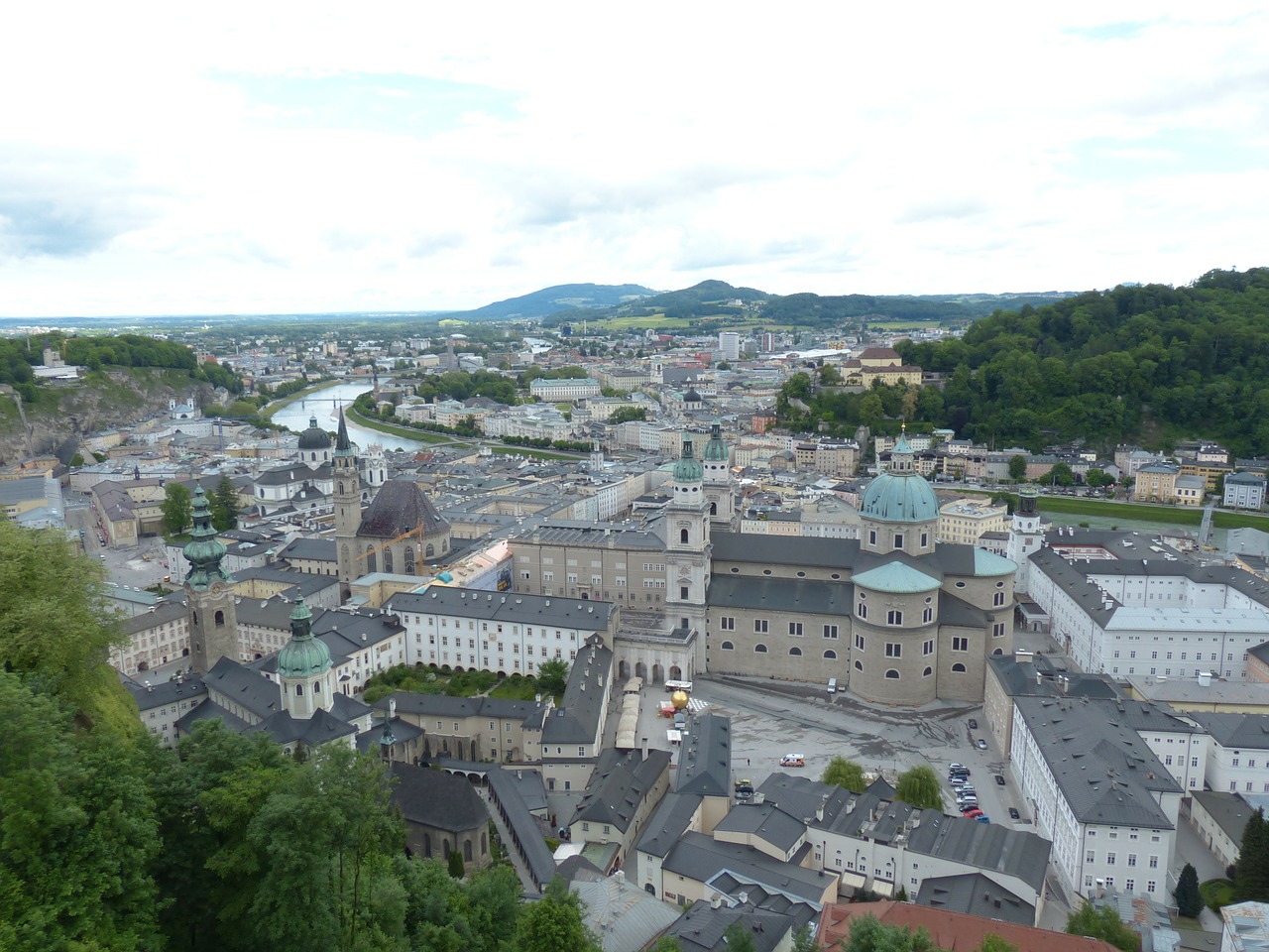 Salzburg, Senamiestis, Miestas, Neustadt, Salzach, Istorinis Išsaugojimas, Unesco Pasaulio Paveldas, Istorinis Centras, Unesco, Pasaulio Paveldo Vieta