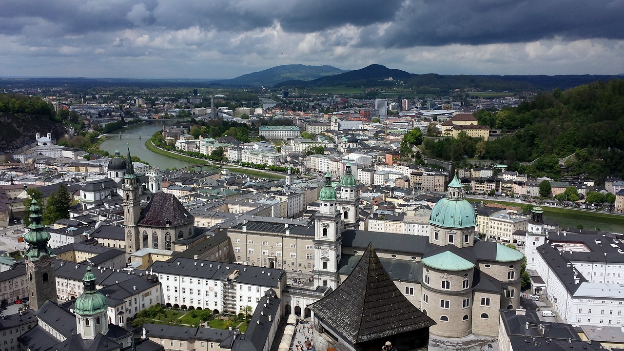 Salzburg,  Miestas,  Austrija, Nemokamos Nuotraukos,  Nemokama Licenzija