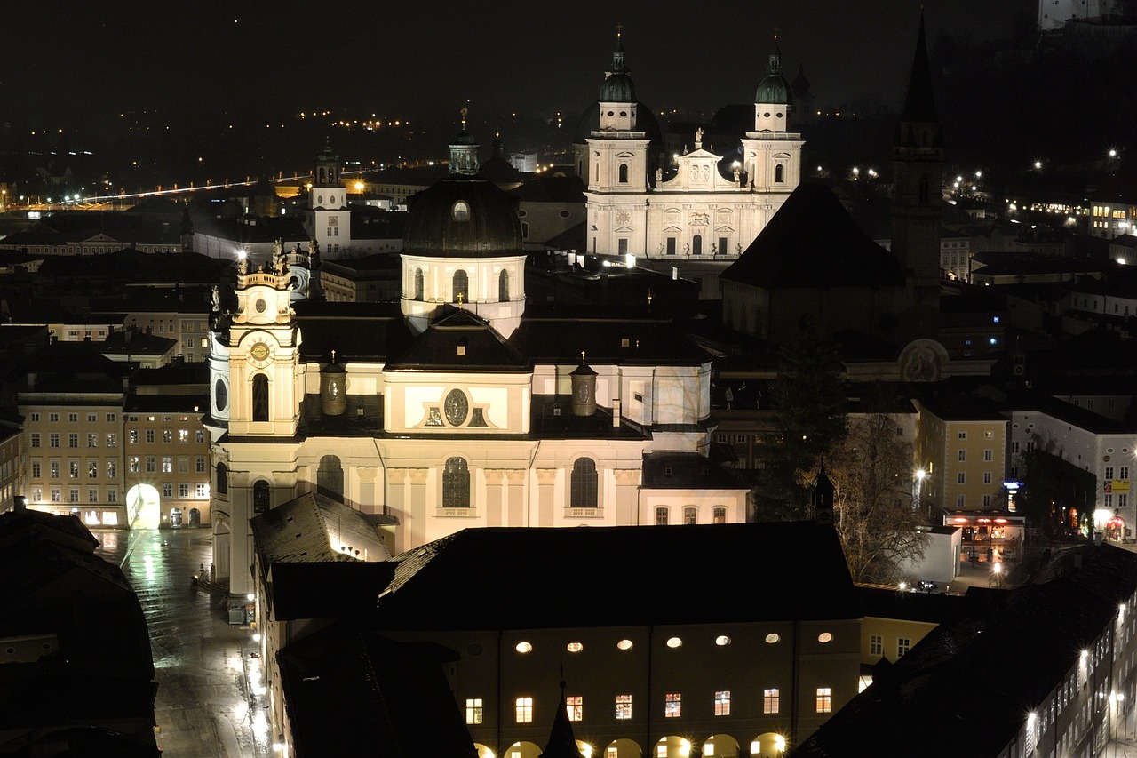 Salzburg, Austria, Mönchberg, Kolegiali Bažnyčia, Dom, Nemokamos Nuotraukos,  Nemokama Licenzija