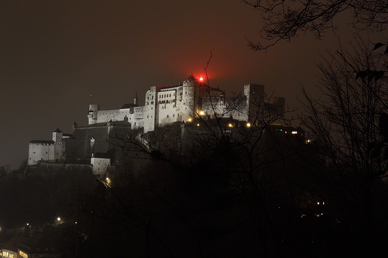 Salzburg, Austria, Mönchberg, Tvirtovė, Nemokamos Nuotraukos,  Nemokama Licenzija