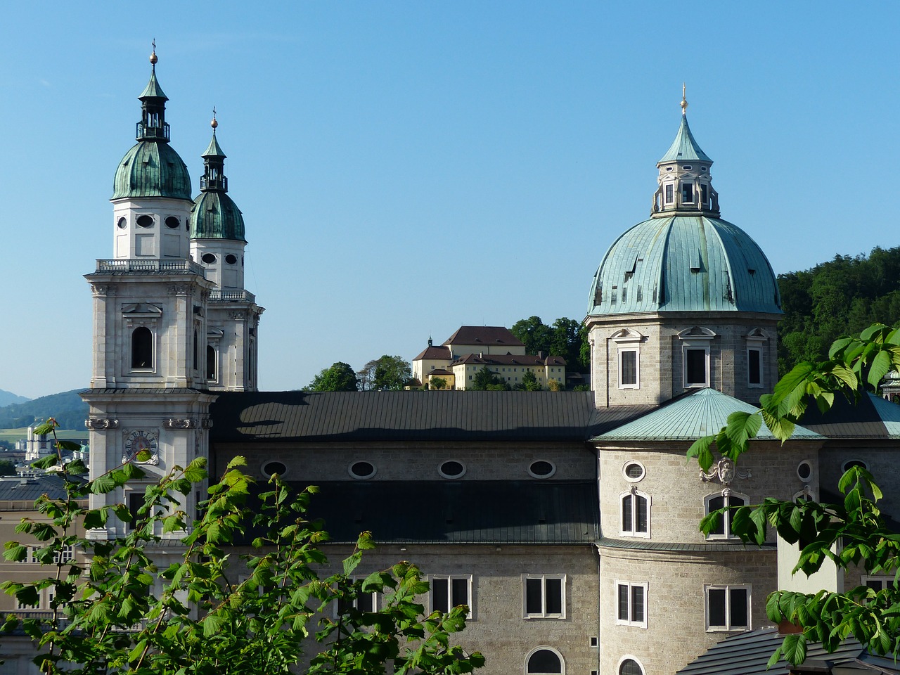 Salzburgo Katedra, Dom, Katedra, Romos Katalikų, Bažnyčia, Kupolas, Salzburgo Arkivyskupija, Italy, Salzburg, Rupert