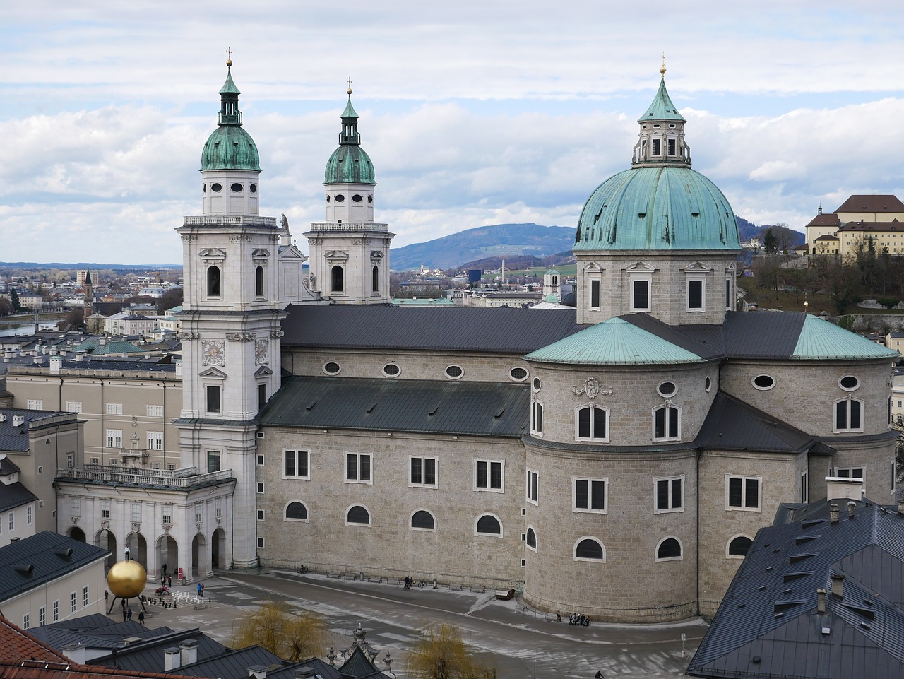 Salzburgo Katedra, Salzburg, Bažnyčia, Austria, Nemokamos Nuotraukos,  Nemokama Licenzija
