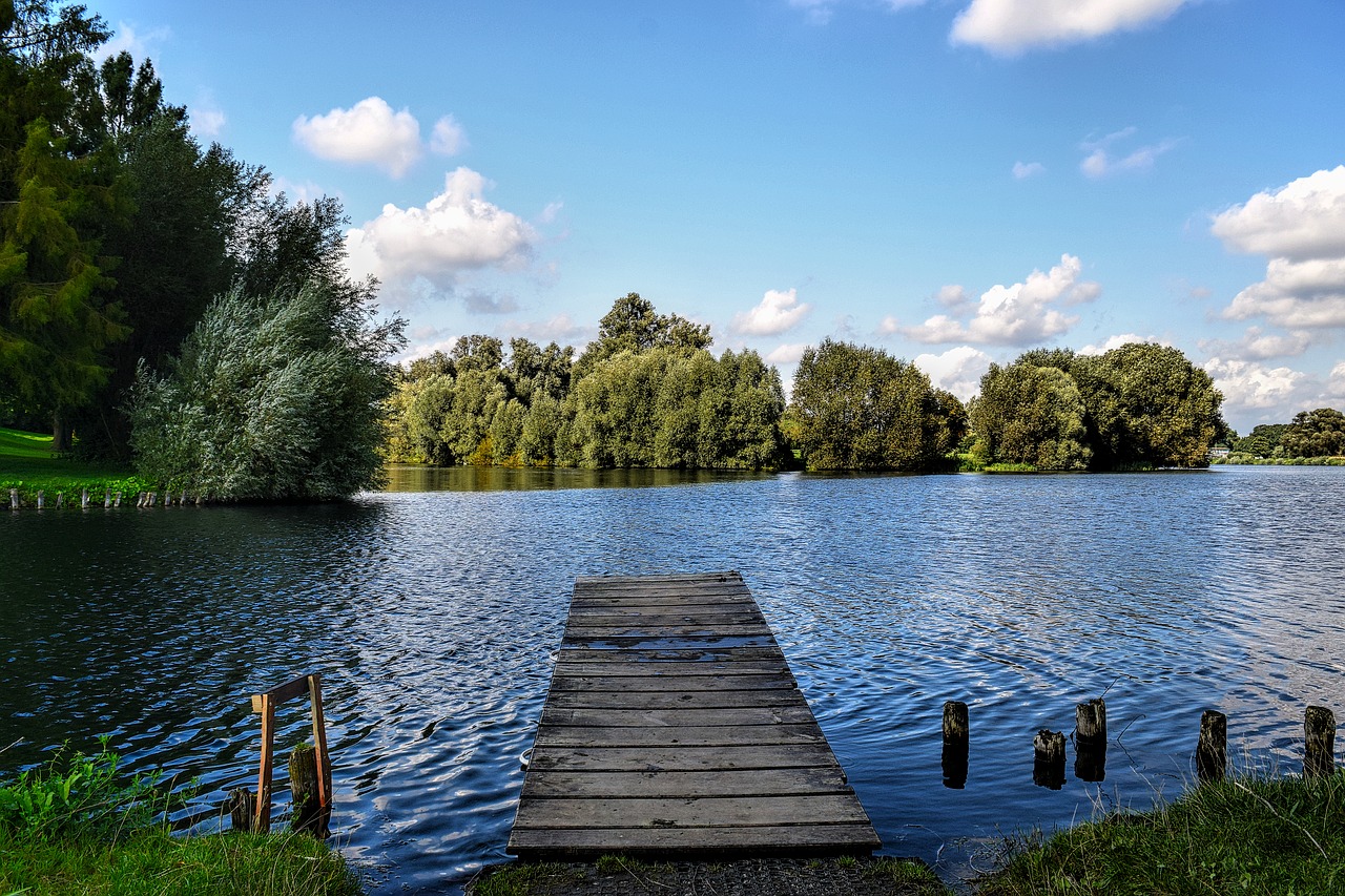 Salzgitter, Ežeras, Salzgittersee, Internetas, Gamta, Kraštovaizdis, Nuotaika, Idilija, Vandenys, Prieplauka