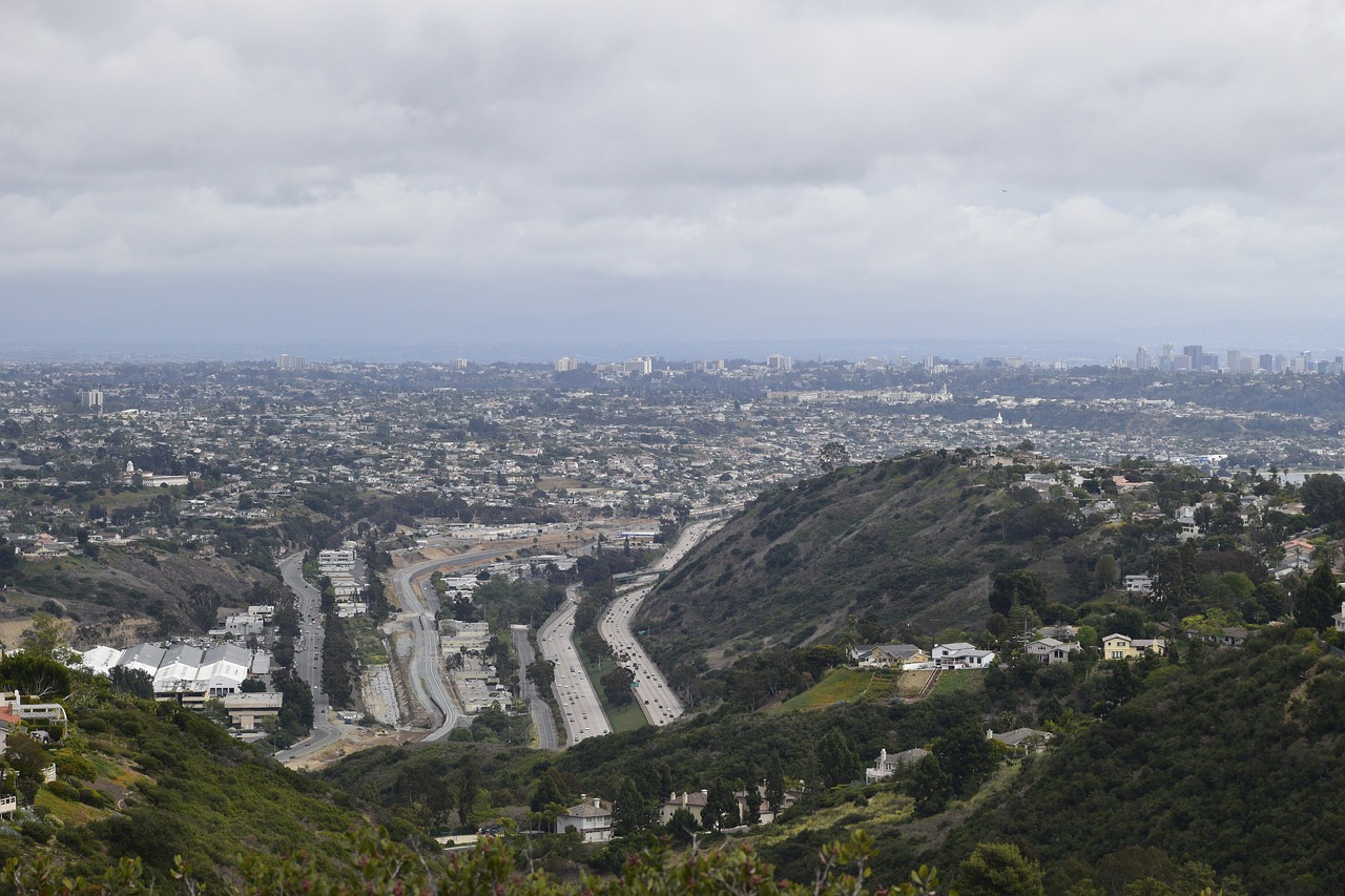 San Diego,  Vaizdas Iš Viršaus,  Jav,  California,  Miestovaizdis,  Miestas,  Aerial,  Aukščiau,  Scena,  Miesto