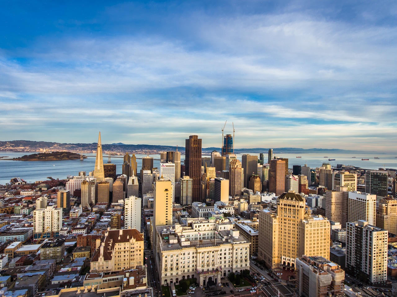 San Franciskas, Panorama, Miesto, San Francisco Skyline, Francisco, San, Miestas, Kalifornija, Įlanka, Miesto Panorama