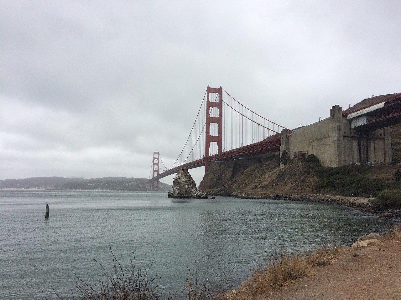 San Franciskas, Auksinių Vartų Tiltas, Francisco, San, Kalifornija, Vandenynas, Orientyras, Kelionė, Architektūra, Miestas