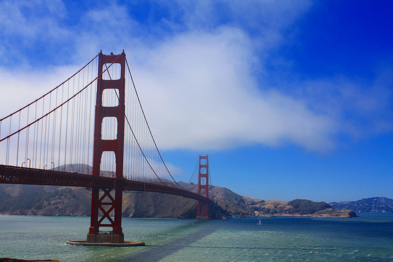 San Franciskas, Auksinių Vartų Tiltas, Kalifornija, Įlanka, San, Francisco, Nemokamos Nuotraukos,  Nemokama Licenzija