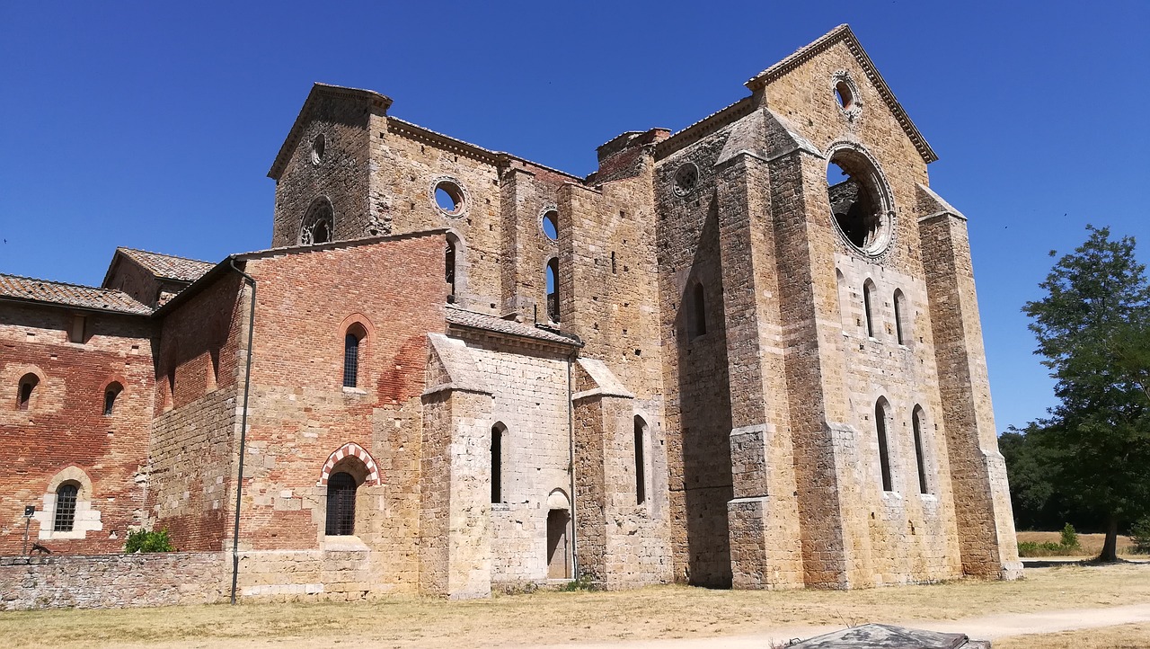 San Galgano, Abatija, Kryžiaus Žygiai, Toskana, Paliktas, Žlugo, Archi, Nemokamos Nuotraukos,  Nemokama Licenzija