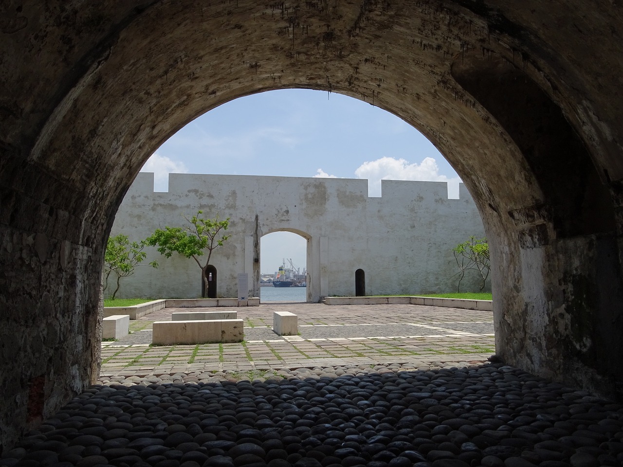 San Juan De Ulua, Veracruz, Meksika, Tvirtovė, Uostas, Kalėjimas, Naujas Ispanas, Piratai, Marina, Corsairs
