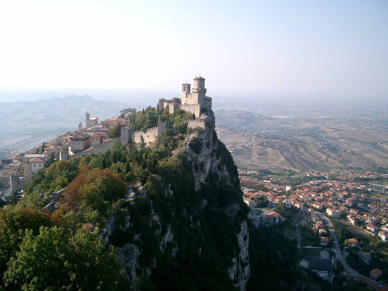 San Marino, Italy, Miestas, Kalnas, Vaizdas, Regėjimas, Nemokamos Nuotraukos,  Nemokama Licenzija