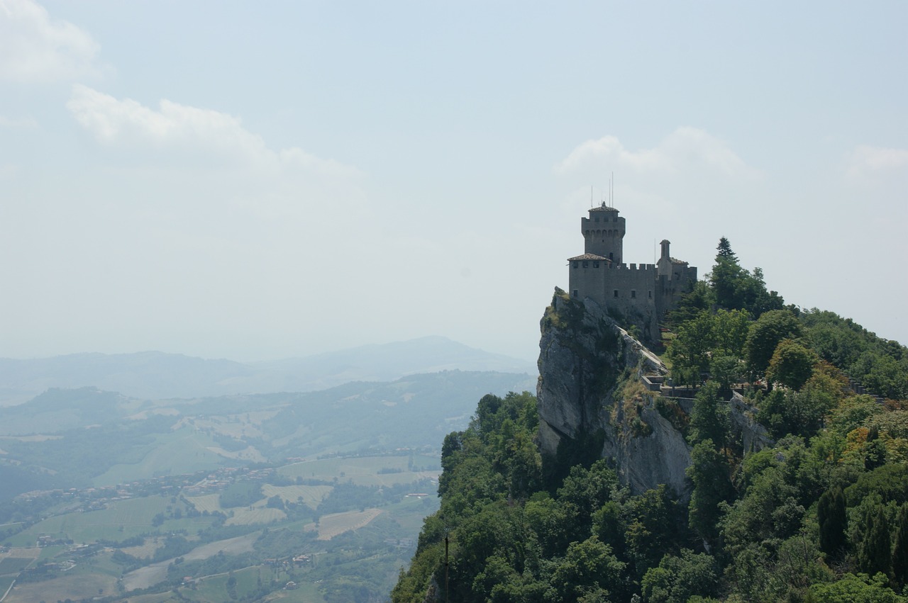 San Marino, Italy, Pilis, Nemokamos Nuotraukos,  Nemokama Licenzija