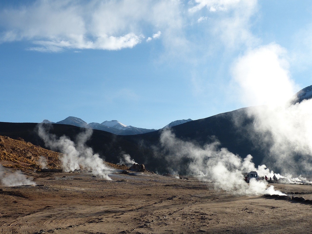 San Pedro De Atacama, Geizeris, El Tatio, Čile, Pietų Amerika, Dykuma, Atacama, Gamta, Sausas, Akmuo