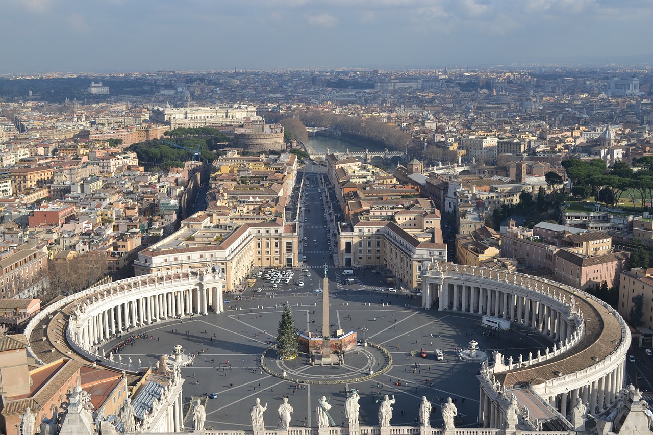 San Pietro, Roma, Vatikanas, Miestas, Italy, Bazilika, Bažnyčia, Roma, Pastatas, Architektūra