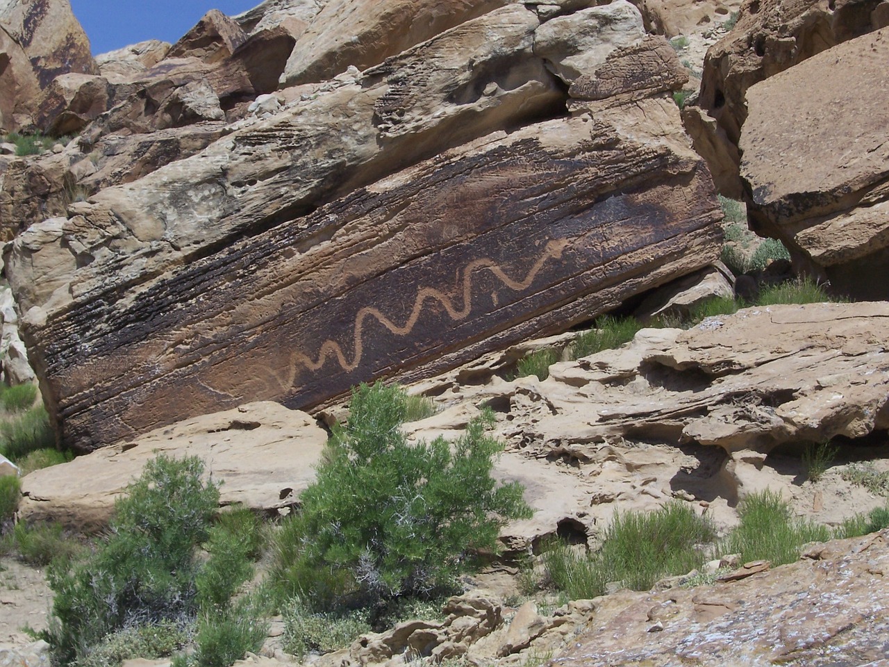 San Rafael Išsipūsti, Moore Kelias, Šiaurės Centrinė Utah, Petroglyfai, Akmenys, Rieduliai, Riedulys, Rokas, Petroglyfas, Senas
