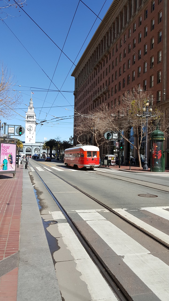 San Franciskas, Gatvė, Autobusas, Nemokamos Nuotraukos,  Nemokama Licenzija