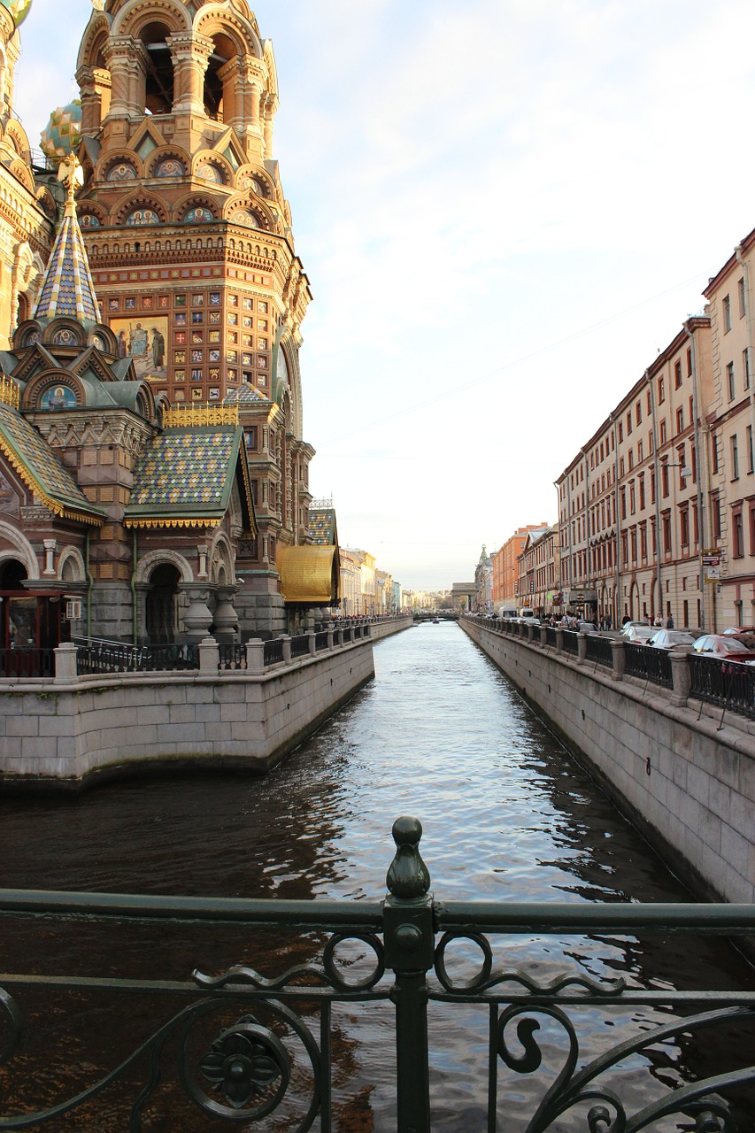 Sankt Petersburg, Upė, Bažnyčia, Nemokamos Nuotraukos,  Nemokama Licenzija