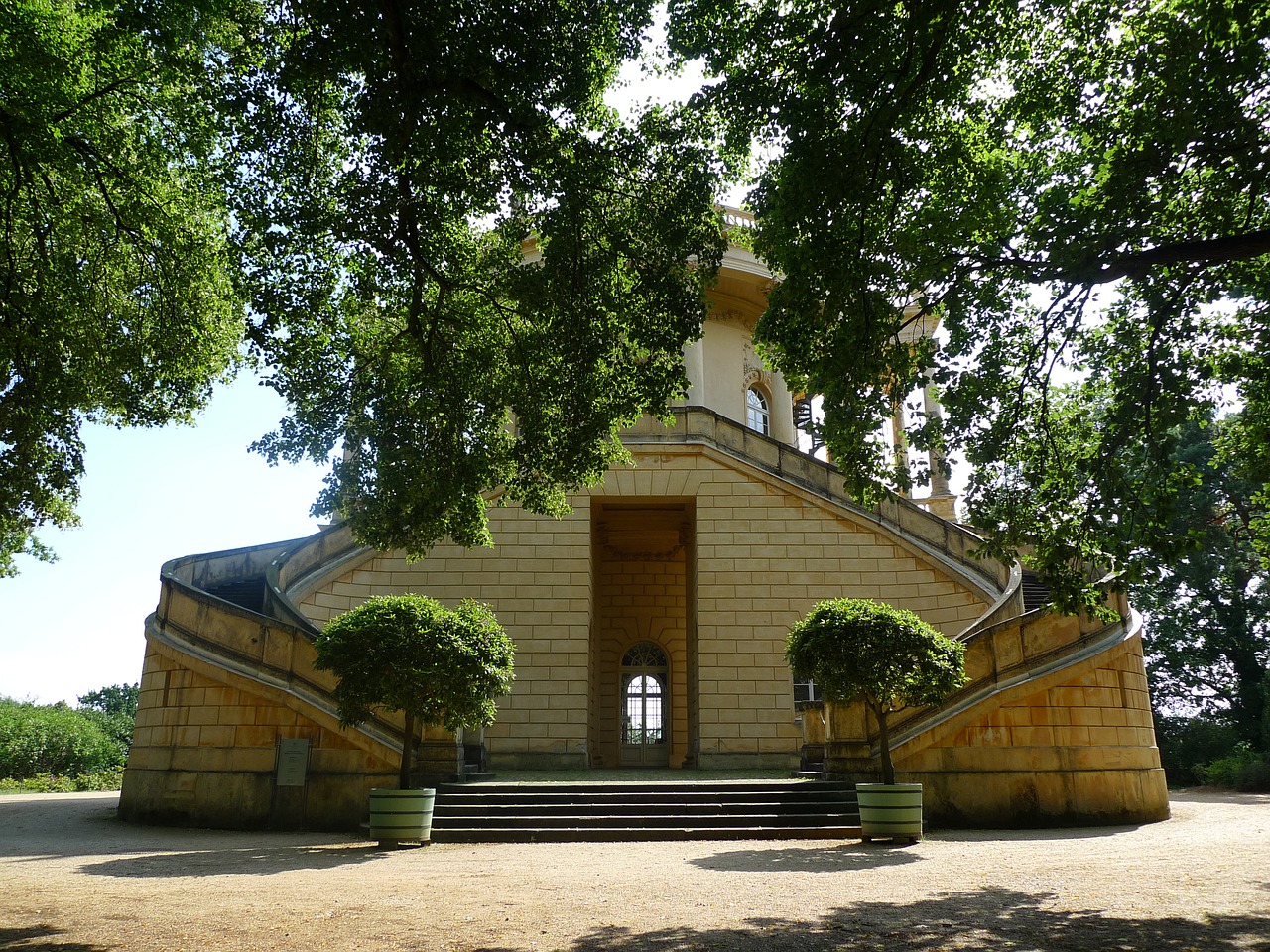 Sanssouci, Potsdamas, Parkas, Architektūra, Pastatas, Klasikinis, Istorinis, Orientyras, Paminklas, Nemokamos Nuotraukos