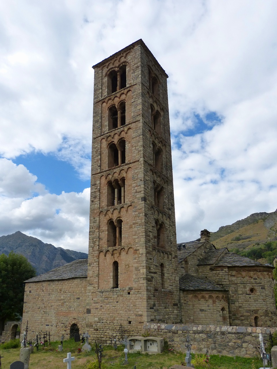 Saint Climent De Taüll, Taüll, Romanesque, Pirėnai, Paveldas, Bažnyčia, Varpinė, Pilorai Suvereni, Katalonija, Nemokamos Nuotraukos