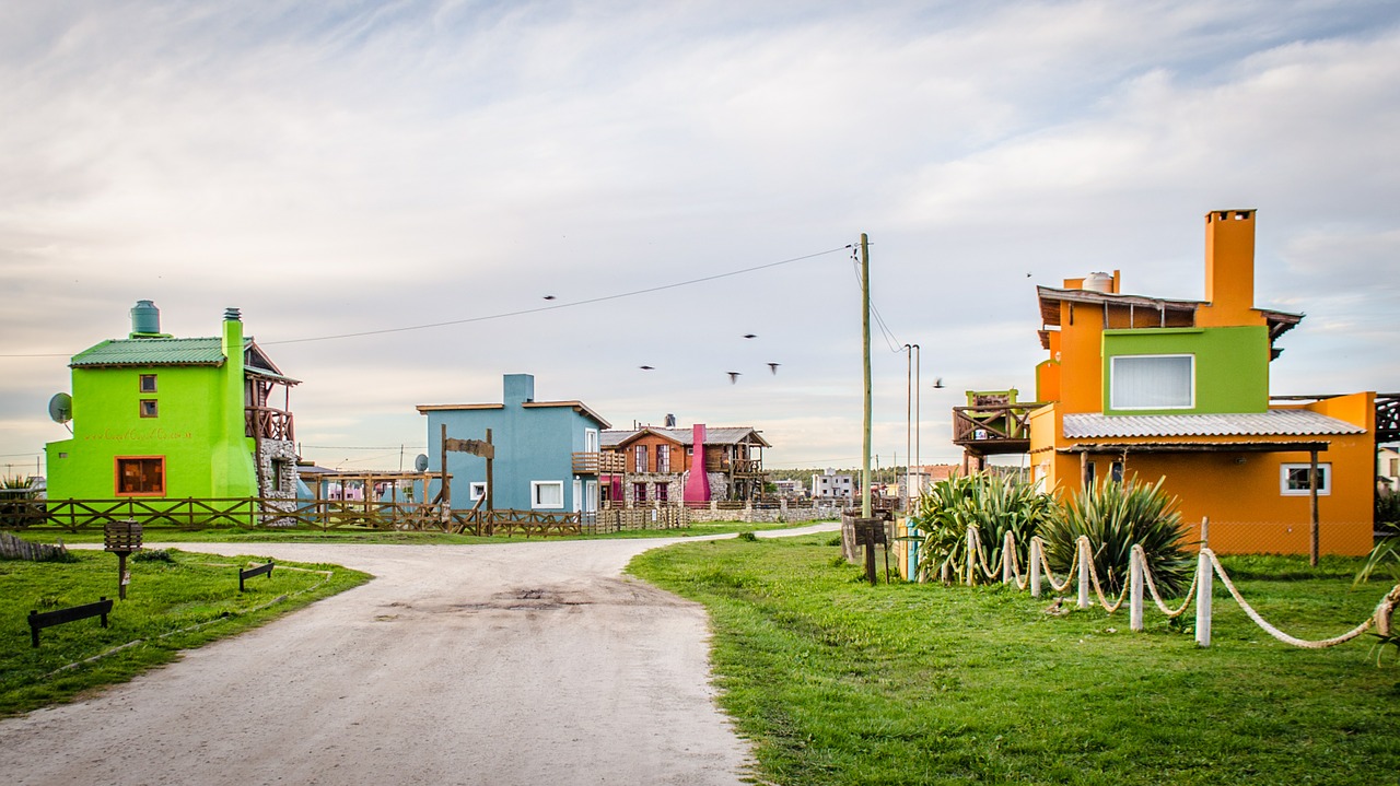 Santa Clara Del Mar, Namai, Architektūra, Rajonas, Argentina, Statyba, Kraštovaizdis, Spalvos, Žmonės, Nemokamos Nuotraukos