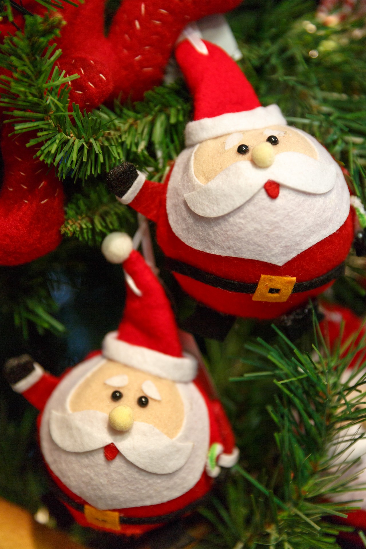 Santa & Nbsp,  Claus,  Kalėdos & Nbsp,  Medis,  Žiema,  Dovanos,  Šventė,  Ornamentas,  Pateikti,  Raudona