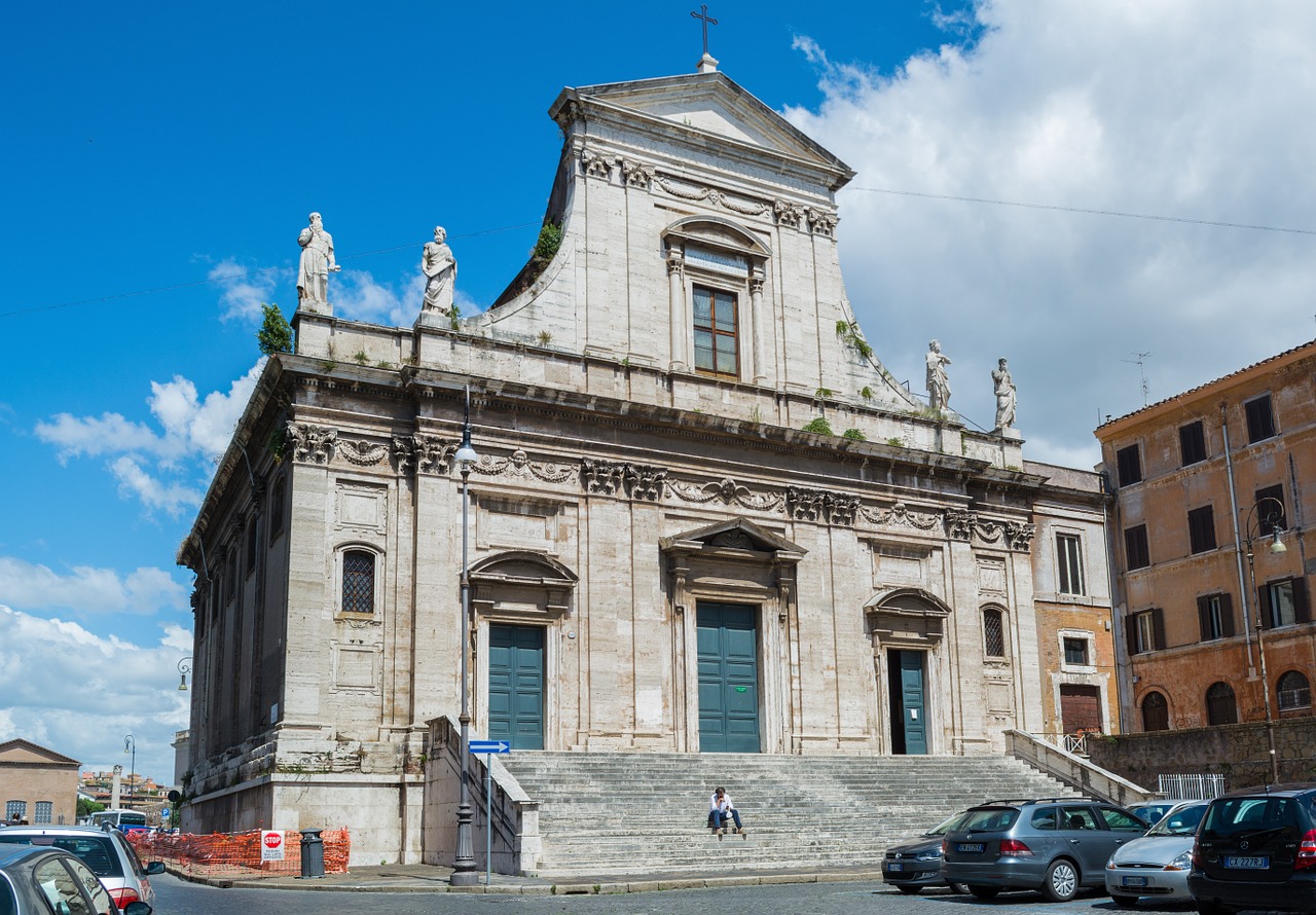 Santa Maria Della Konsolatsione, Roma, Italy, Bažnyčia, Rodyti Vietą, Nemokamos Nuotraukos,  Nemokama Licenzija