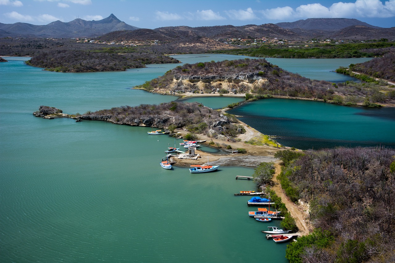 Santa Martha Įlanka, Curacao, Karibai, Uostas, Valtys, Vanduo, Jūra, Kraštovaizdis, Salos, Nemokamos Nuotraukos