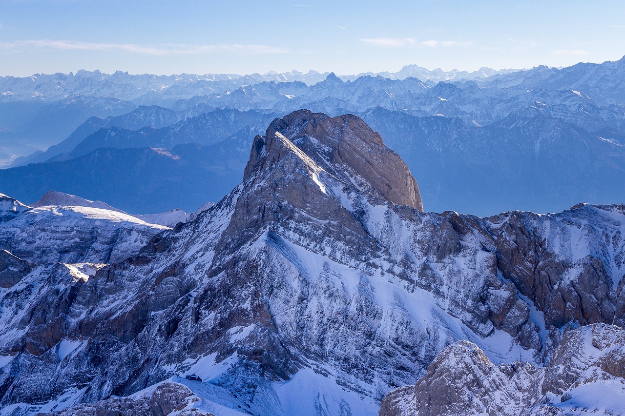 Säntis, Kalnai, Šveicarija, Alpių, Swiss Alps, Šveicarija Säntis, Appenzell, Vaizdas, Alpsteino Regionas, Panorama