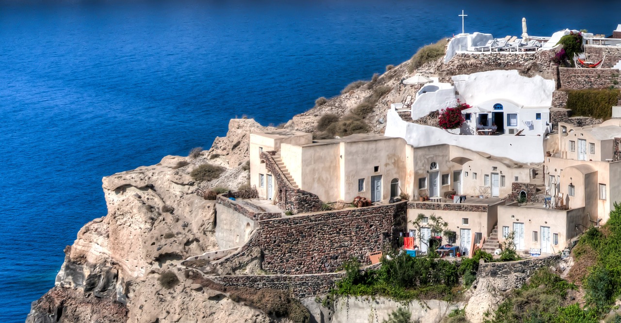 Santorini, Oia, Graikija, Laisvalaikis, Kelionė, Vasara, Graikų Kalba, Turizmas, Europa, Sala