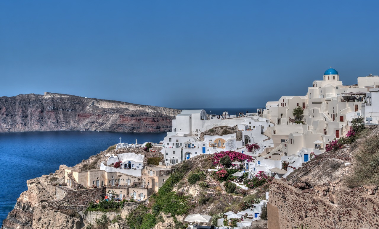 Santorini, Oia, Graikija, Laisvalaikis, Kelionė, Vasara, Graikų Kalba, Turizmas, Europa, Sala