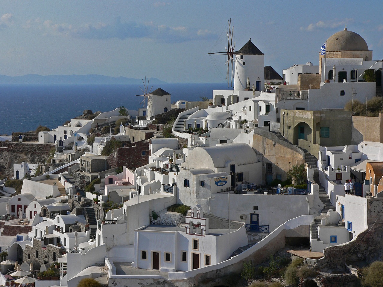 Santorini, Vėjo Malūnas, Architektūra, Nemokamos Nuotraukos,  Nemokama Licenzija