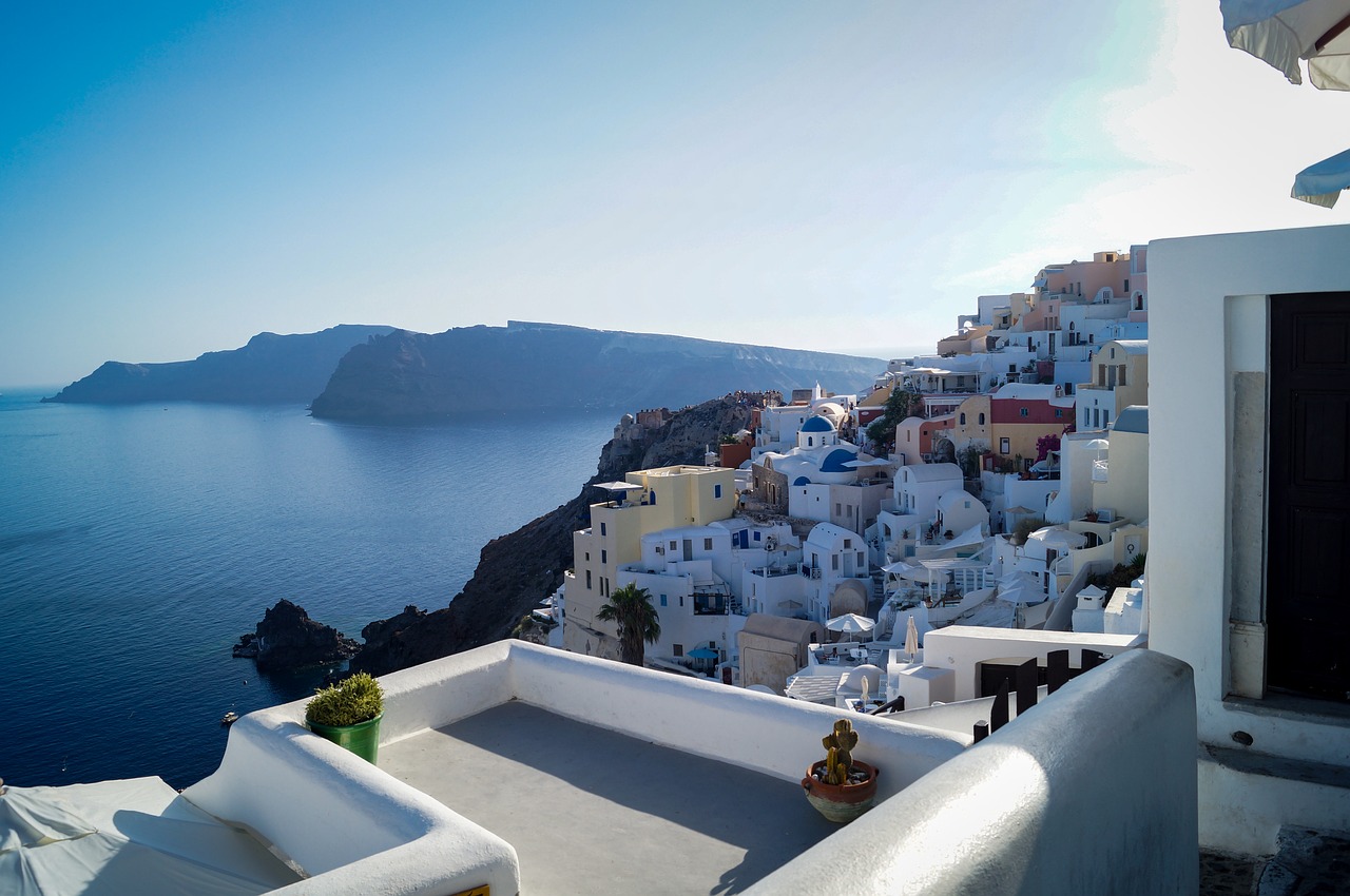 Santorini, Kraštovaizdis, Graikija, Sala, Jūra, Europa, Romantiškas, Nemokamos Nuotraukos,  Nemokama Licenzija