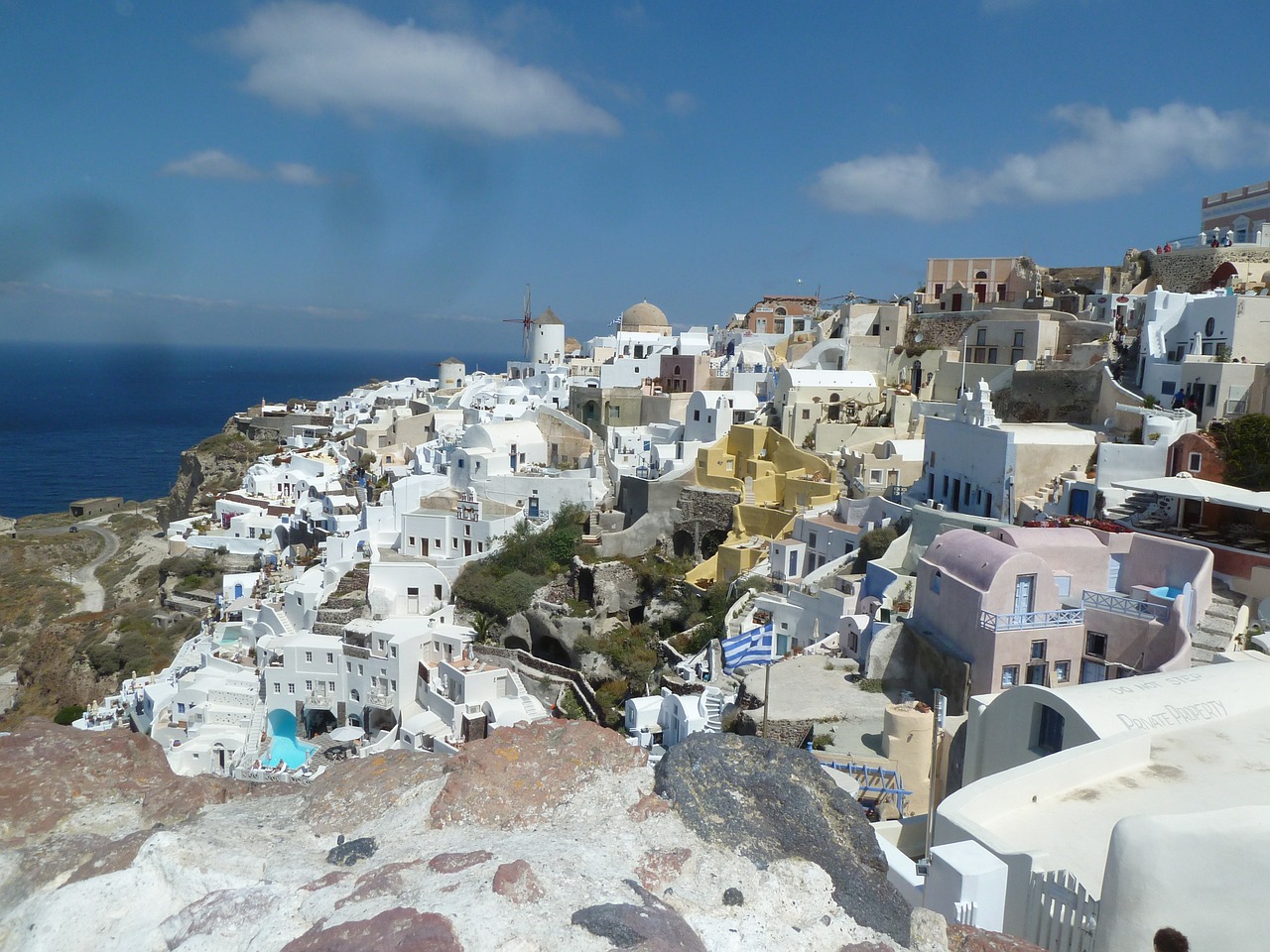 Santorini, Miestas, Graikija, Nemokamos Nuotraukos,  Nemokama Licenzija