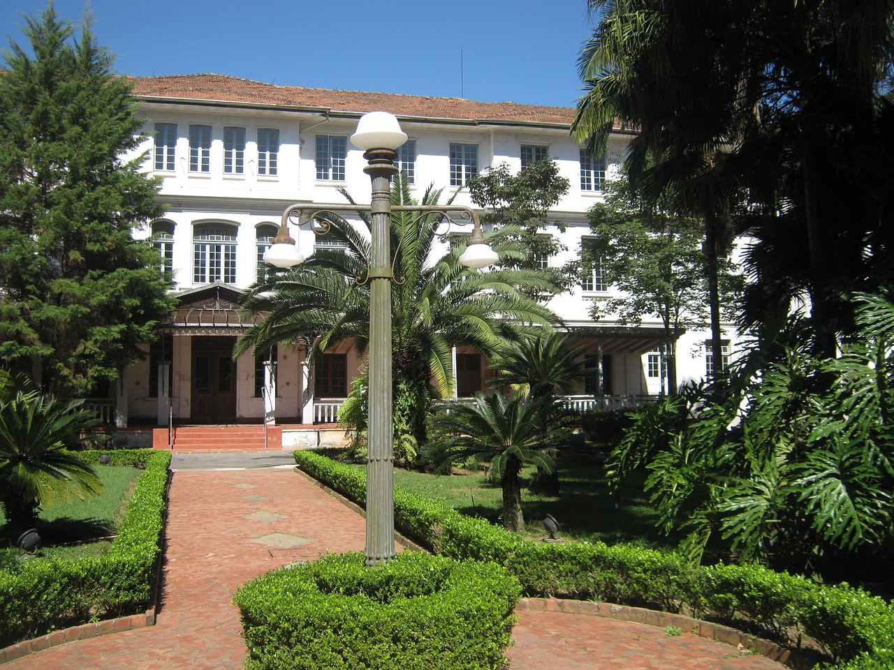 São José Dos Campos, Brazilija, Parkas, Vicentina Aranha, Mėlynas, Architektūra, Pastatas, Miestas, Miesto, Eksterjeras