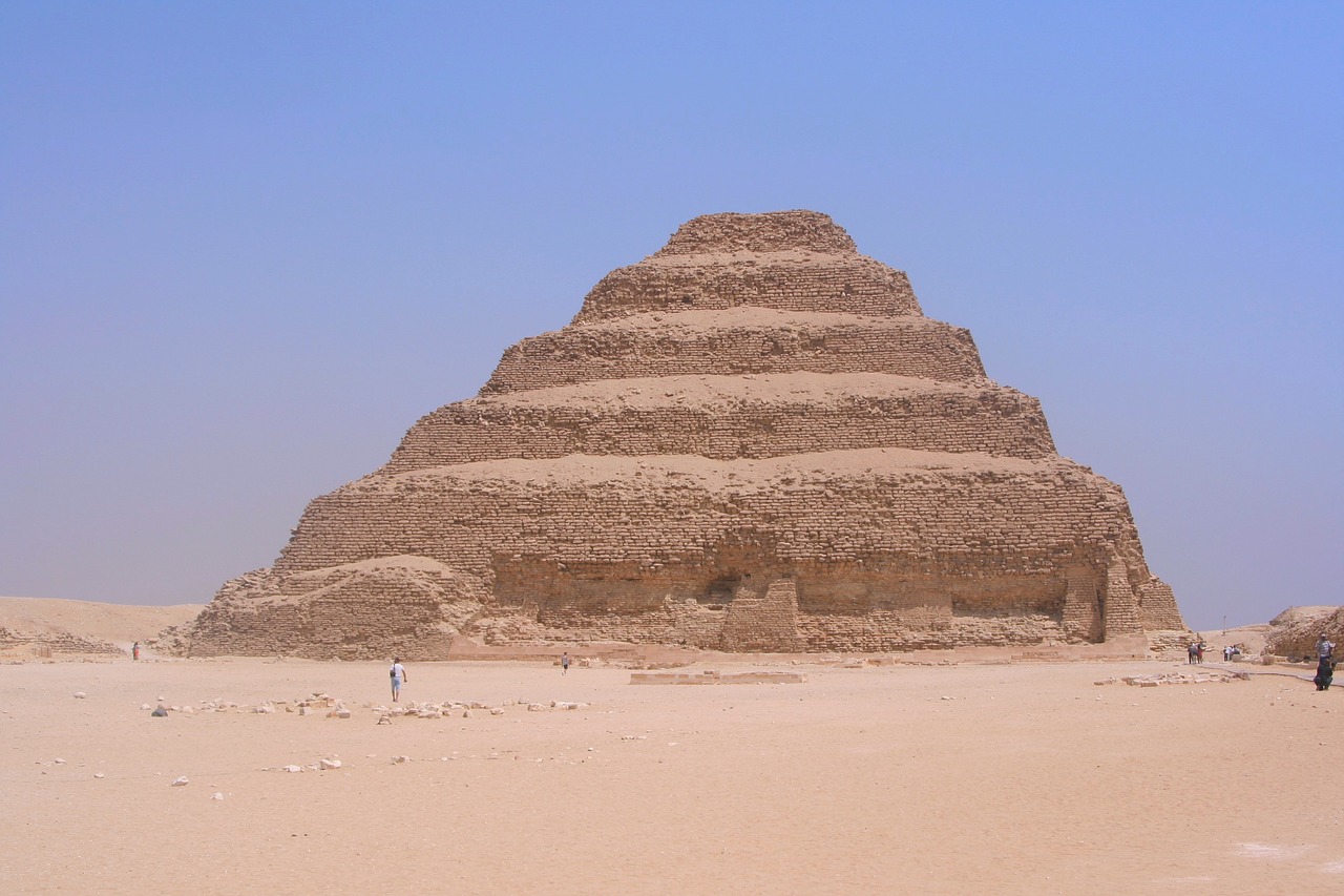 Saqqara, Laiptinė, Piramitto, Senovės, Anksti, Došer Karalius, Piramidė, Siena, Heb - Sedo, Šventykla