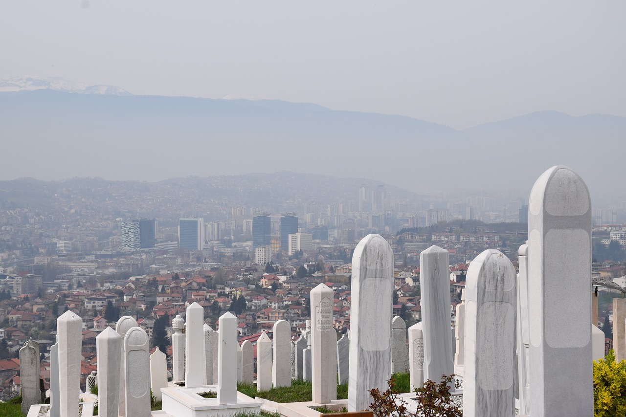Sarajevo, Bosnija, Kapinės, Nemokamos Nuotraukos,  Nemokama Licenzija