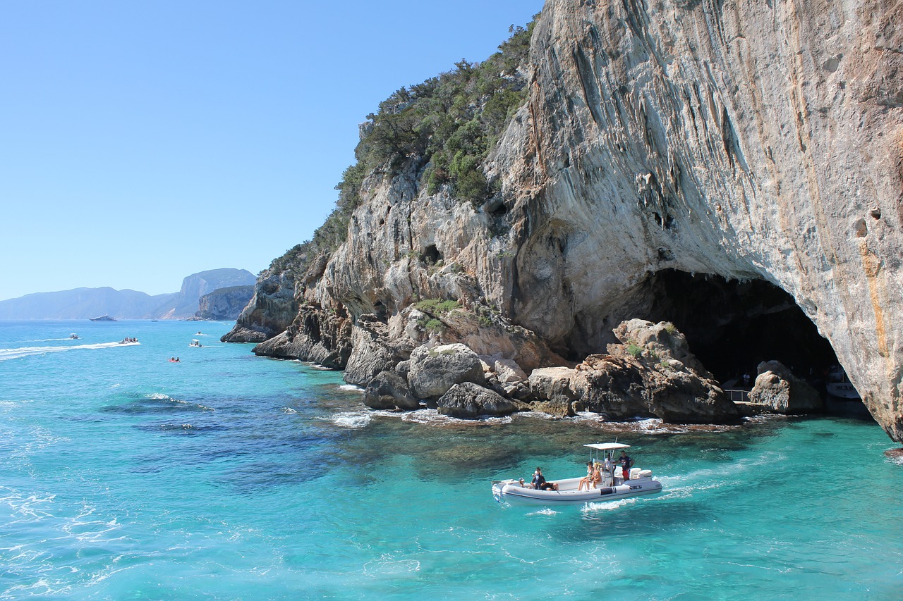 Sardinija, Jūra, Vasara, Costa, Vanduo, Urvai, Italy, Grotta Del Bue Marino, Nemokamos Nuotraukos,  Nemokama Licenzija