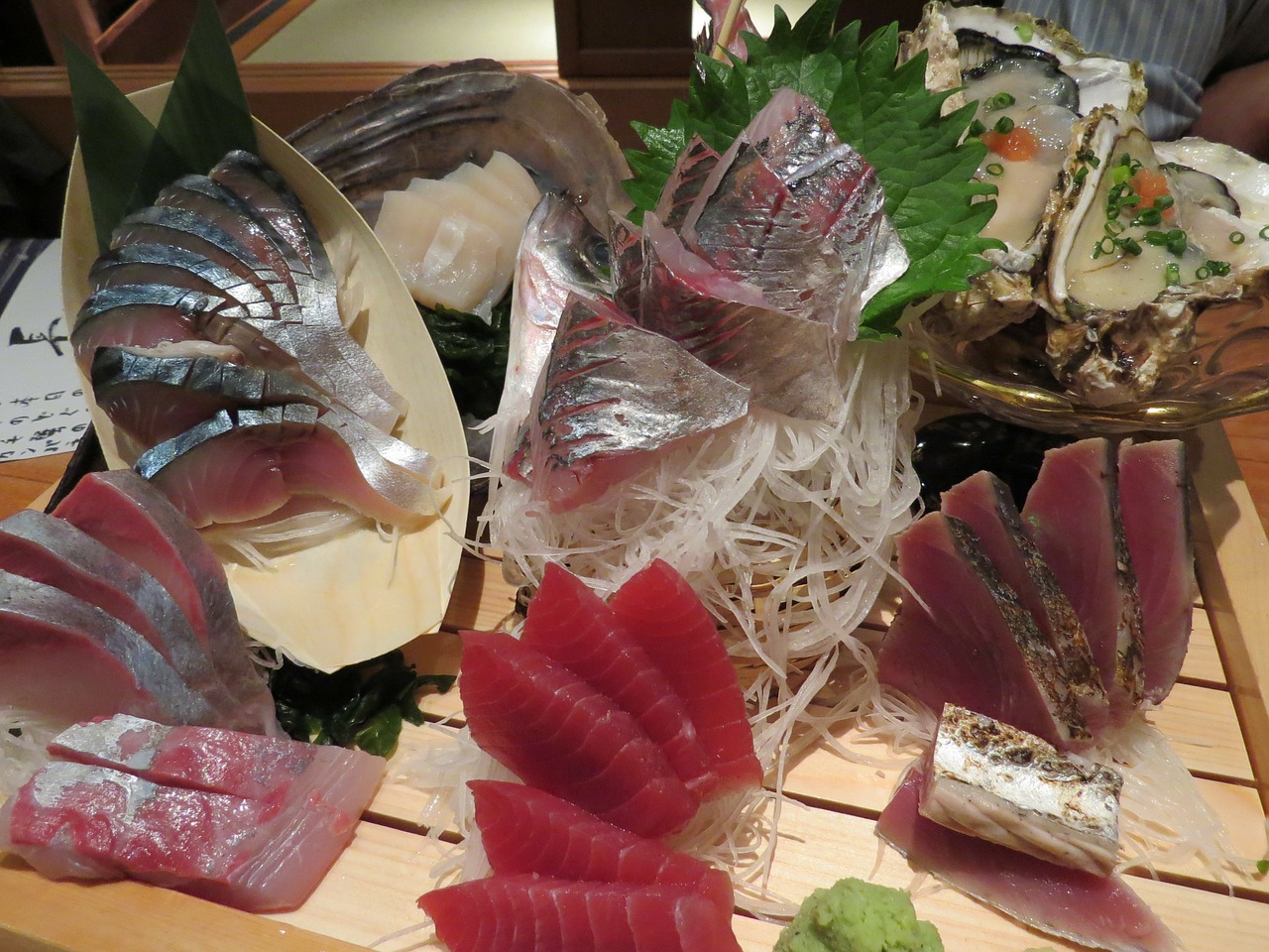 Sashimi, Maisto Produktai, Izakaya, Virtuvė, Maistas, Plokštė, Plokštelė, Skanus, Vakarienė, Šviežias