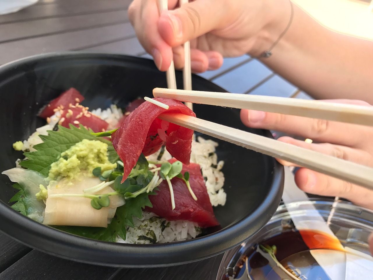 Sashimi, Sushi, Asija, Maistas, Japonija, Tunų, Nemokamos Nuotraukos,  Nemokama Licenzija