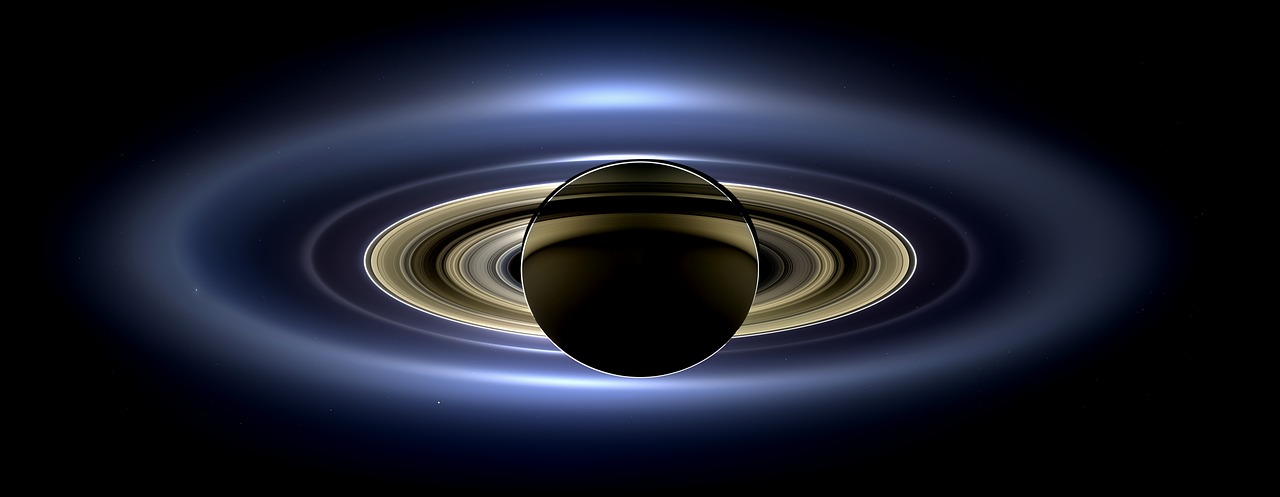 Saturn, Žiedai, Planeta, Kosmosas, Kosminis Kosminis Laivas, Saulės Užtemimas, Natūrali Spalva, Žemė, Nemokamos Nuotraukos,  Nemokama Licenzija