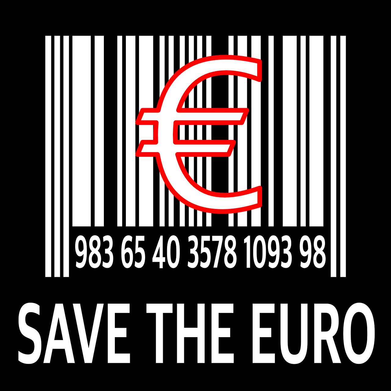 Sutaupyti, Euras, Europa, Valiuta, Pinigai, Simbolis, Pinigai Ir Pinigų Ekvivalentai, Juoda, Finansai, Euro Krizė