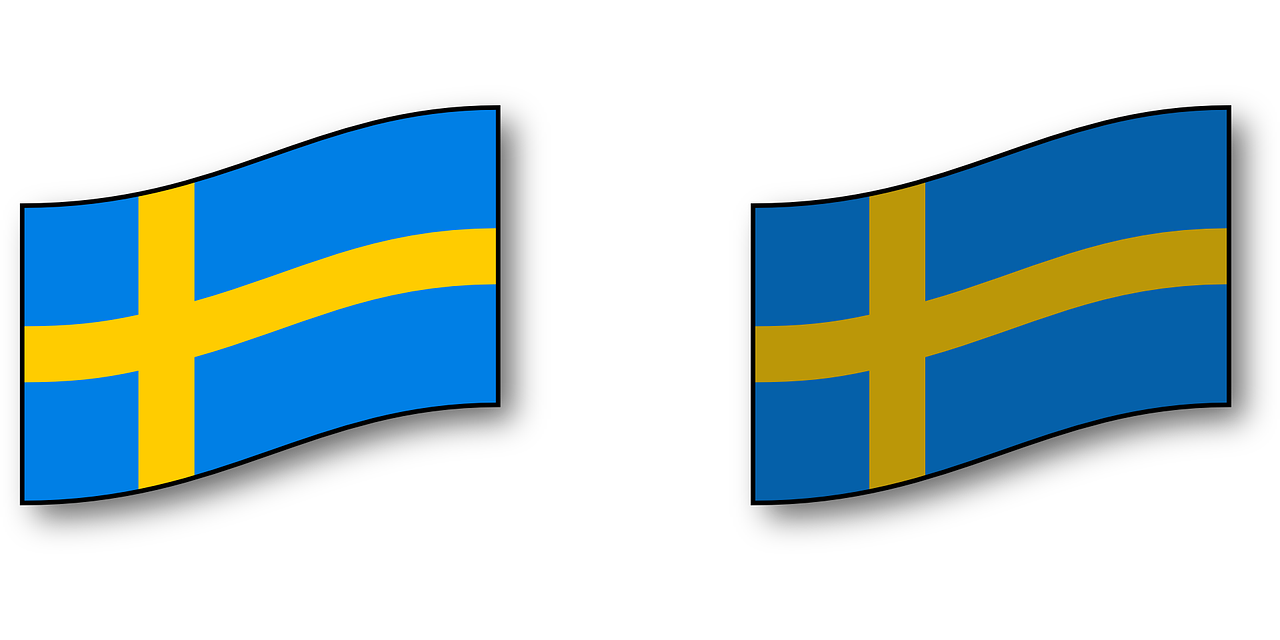 Skandinavija, Švedija, Švedijos, Vėliava, Nemokama Vektorinė Grafika, Nemokamos Nuotraukos,  Nemokama Licenzija