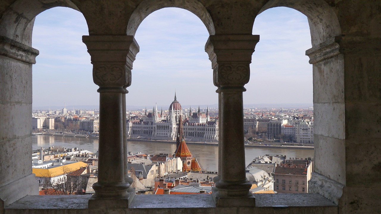 Peizažas, Budapest, Parlamentas, Nemokamos Nuotraukos,  Nemokama Licenzija